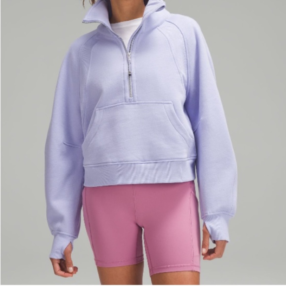 Lululemon Scuba Oversized Funnel-Neck Half Zip